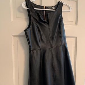 Black swan “leather” dress